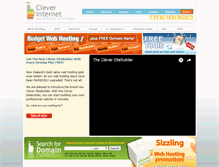 Tablet Screenshot of cleverinternet.co.nz